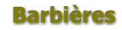 Barbières