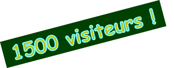 1500 visiteurs !